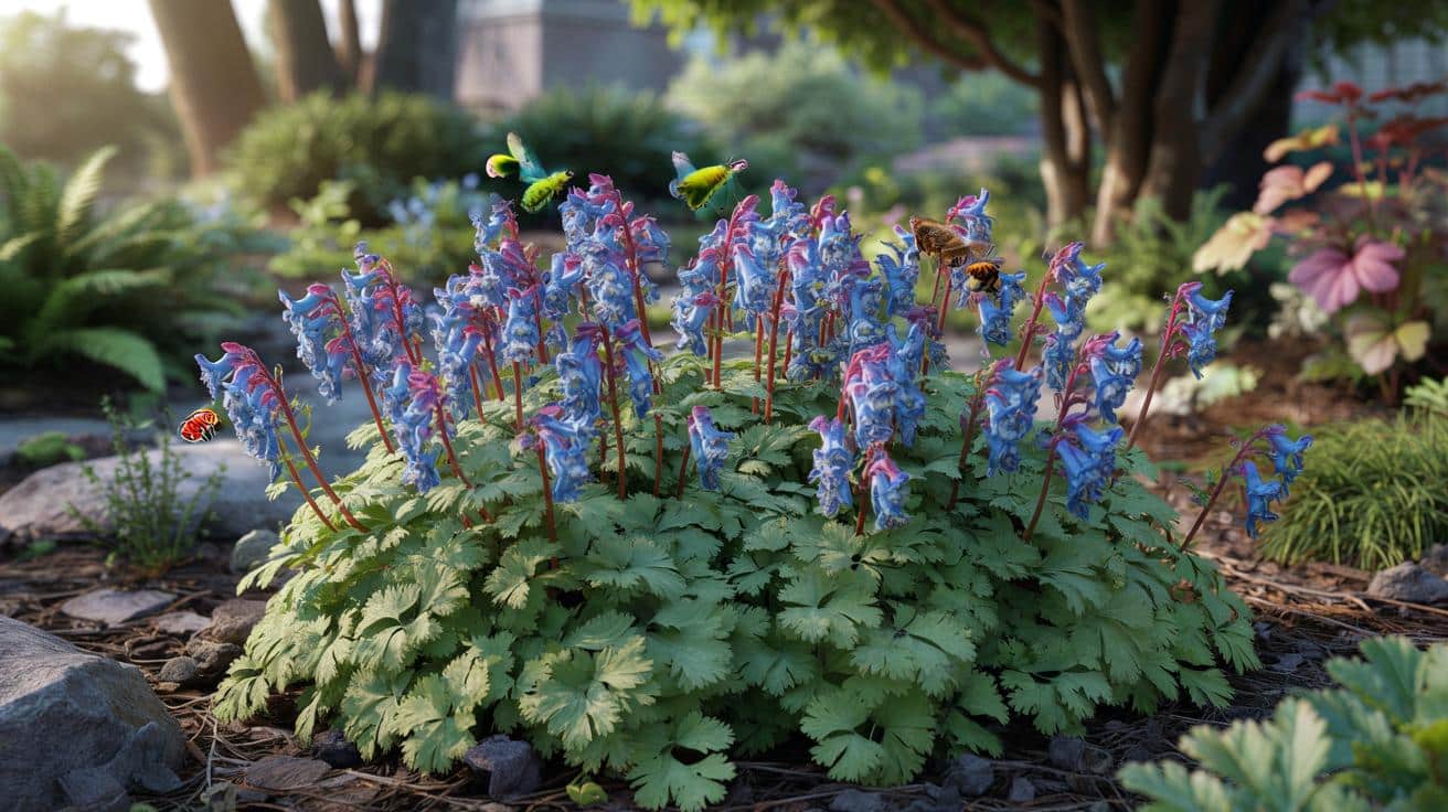 Niebieska bylina, która karmi pszczoły i robi show w ogrodzie