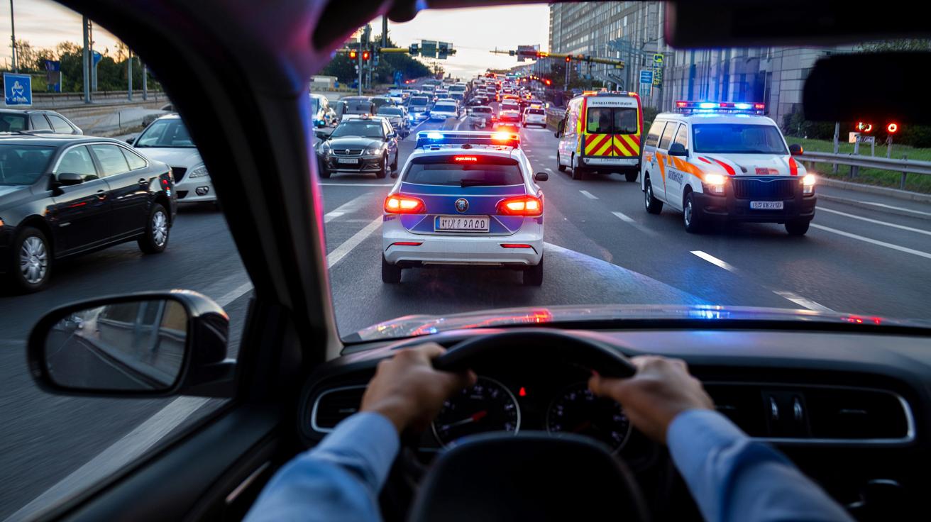 Niebieskie koguty bez pierwszeństwa: te auta mylimy najczęściej