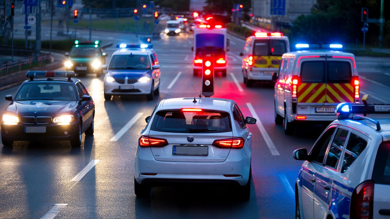 Niebieskie koguty, brak pierwszeństwa: te pojazdy wcale nie są uprzywilejowane
