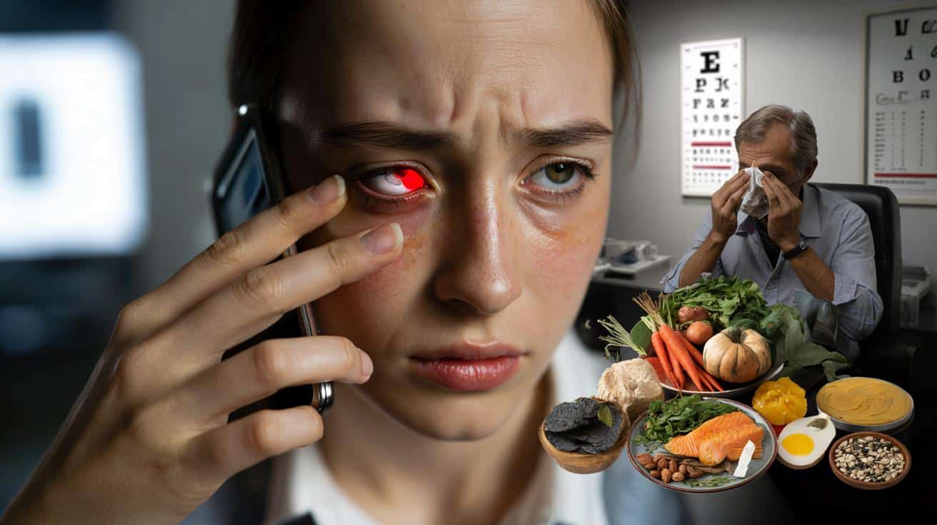 Niepokojące sygnały, które twoje oczy wysyłają gdy brakuje ci pewnych składników