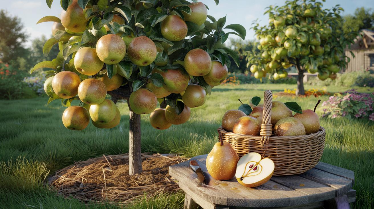 Niesamowite grusze nashi do polskiego ogrodu: prosta uprawa, chrupiące owoce