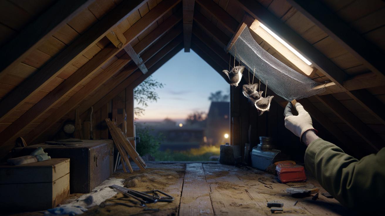 Nietoperze na strychu? Skuteczny i legalny sposób, jak się ich pozbyć
