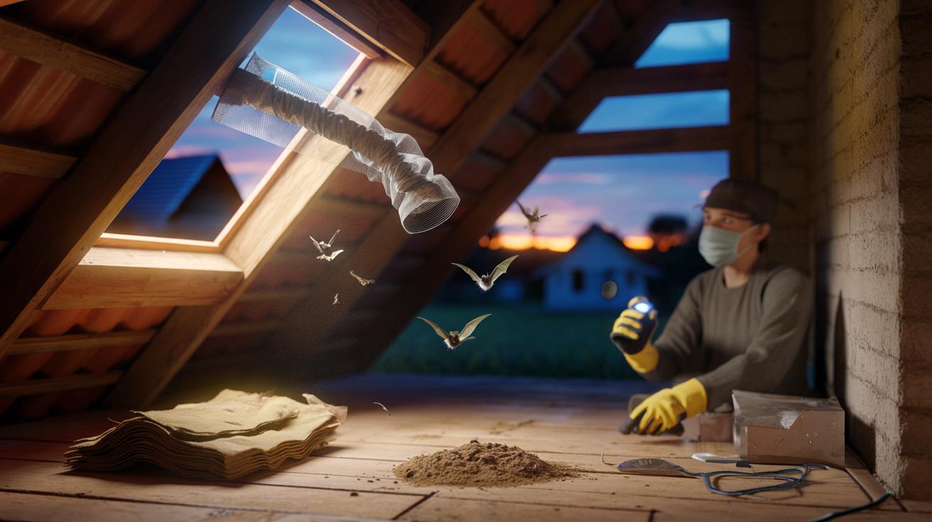 Nietoperze na strychu? Skuteczne i humanitarne sposoby, jak się ich pozbyć