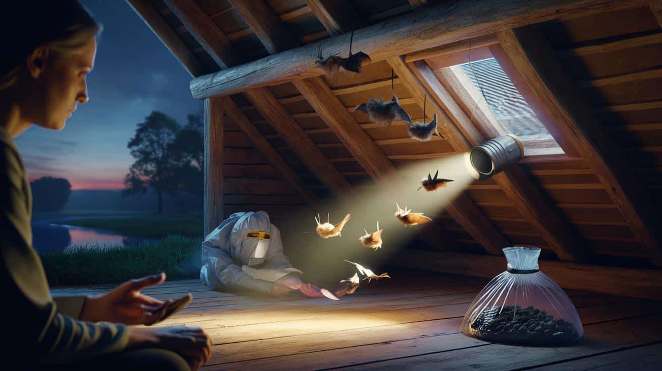 Nietoperze na strychu? Sprawdzone, humanitarne sposoby na pozbycie się ich z domu