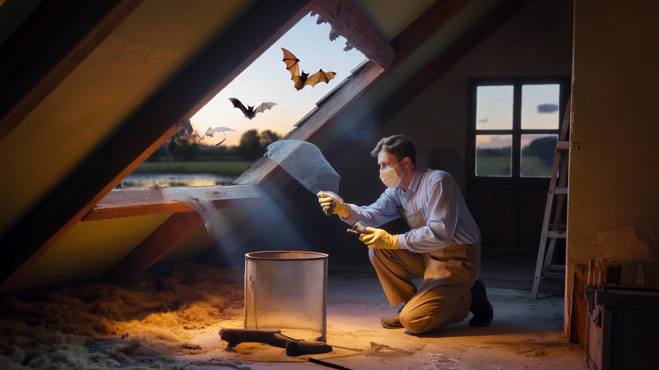 Nietoperze na strychu? Sprawdzone i humanitarne sposoby na pozbycie się ich z domu