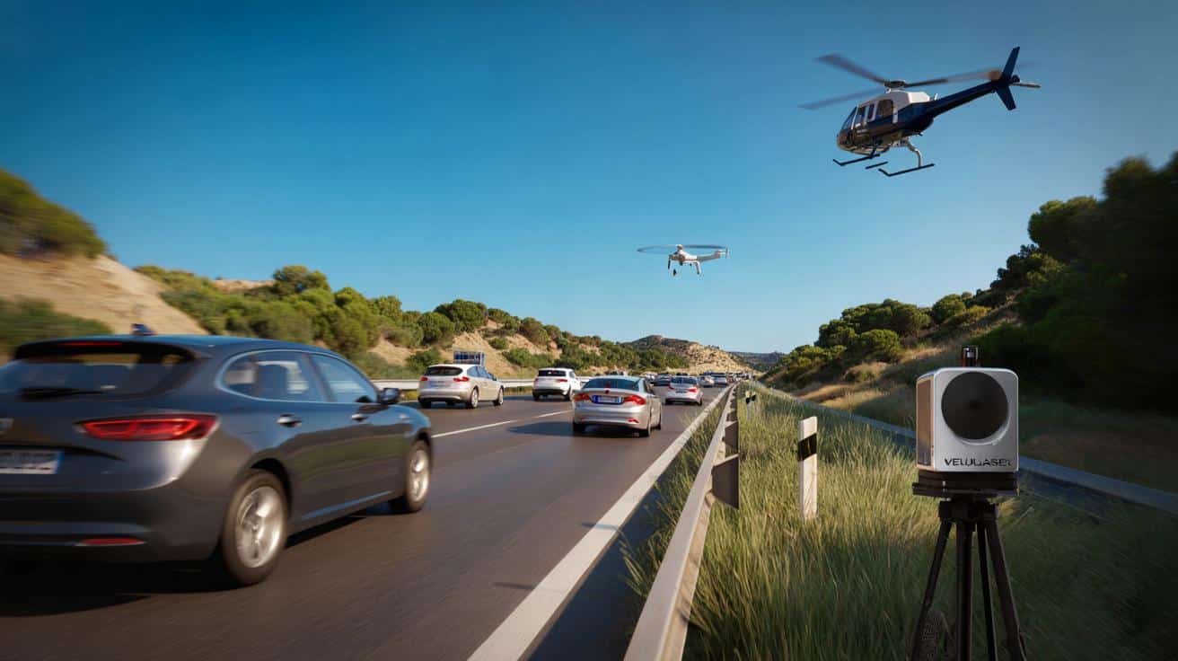 Niewidzialne radary w Hiszpanii: kierowcy nie mają już gdzie uciec