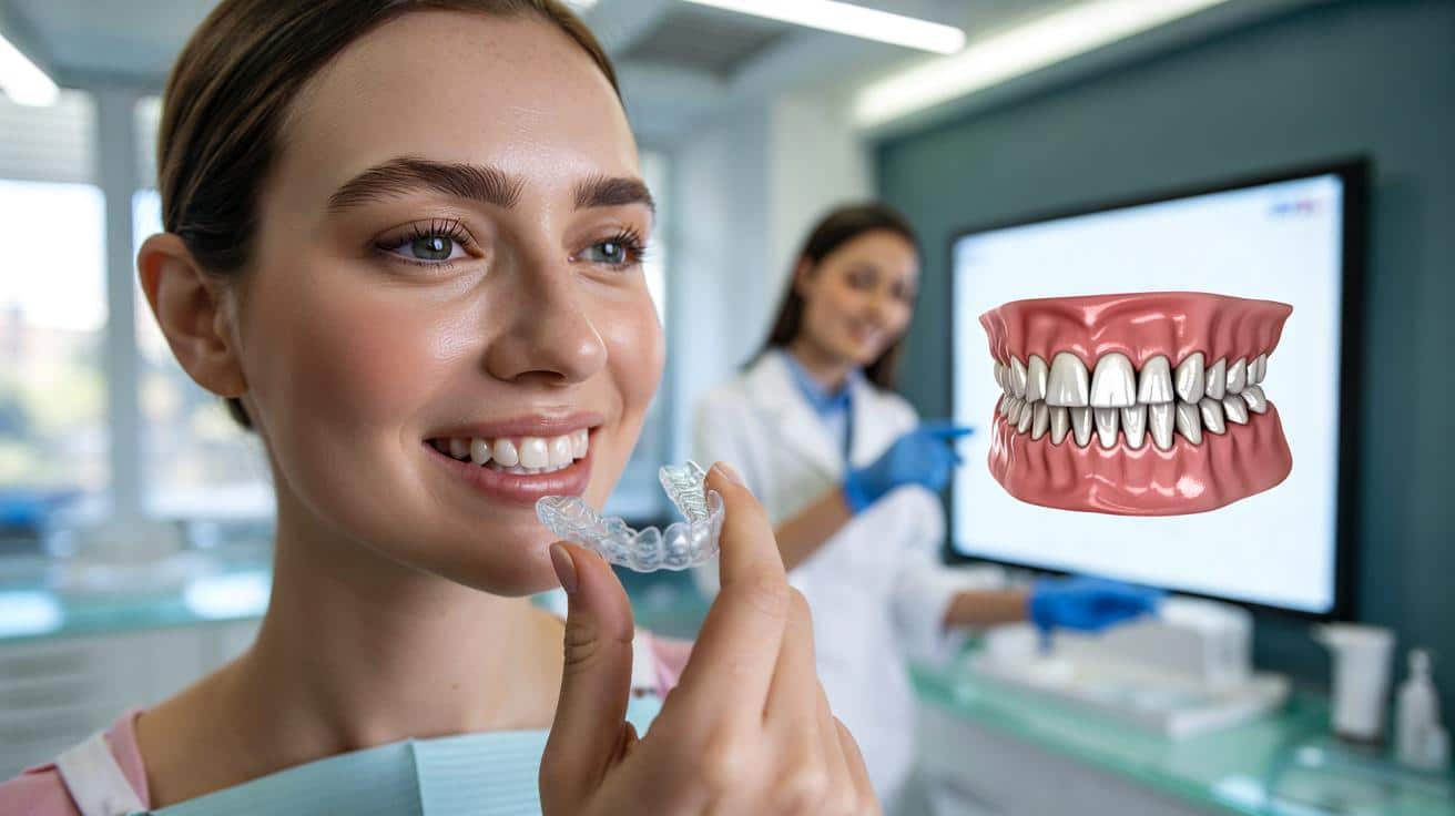 Niewidzialny aparat na zęby krok po kroku: jak wygląda cały proces