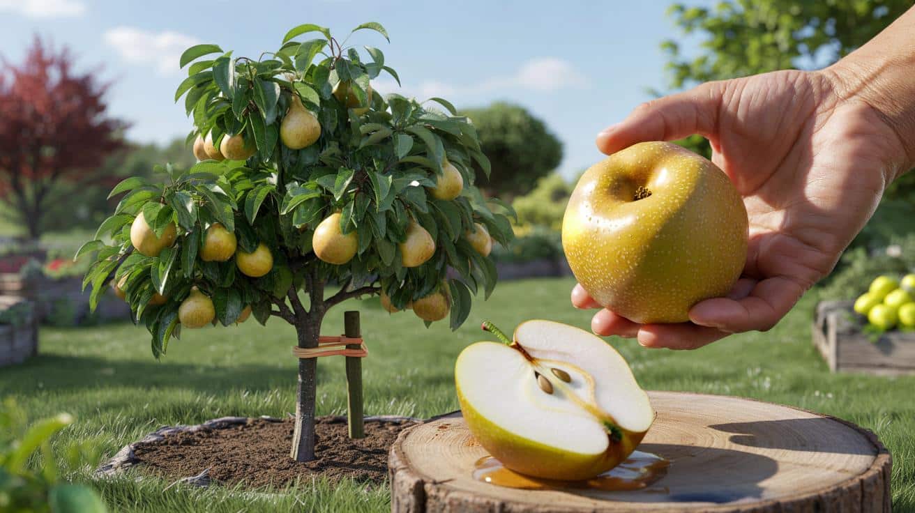 Niezwykła „gruszkopomka” z Azji: prosty sposób na chrupiące owoce w każdym ogrodzie