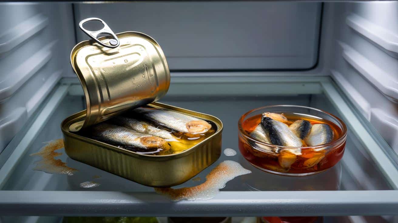 Nigdy nie trzymaj otwartej puszki sardynek w lodówce. Oto dlaczego