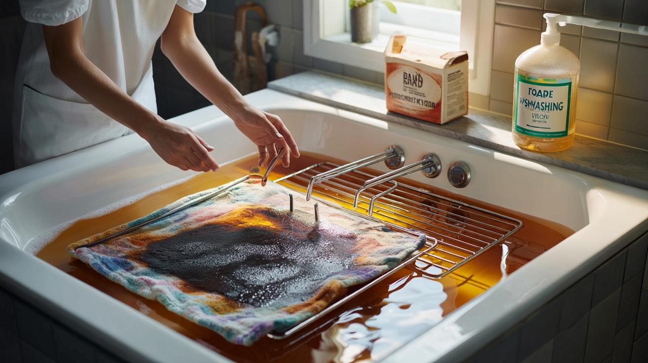 Nikt tak nie czyści rusztów piekarnika. Trik z łazienką robi furorę