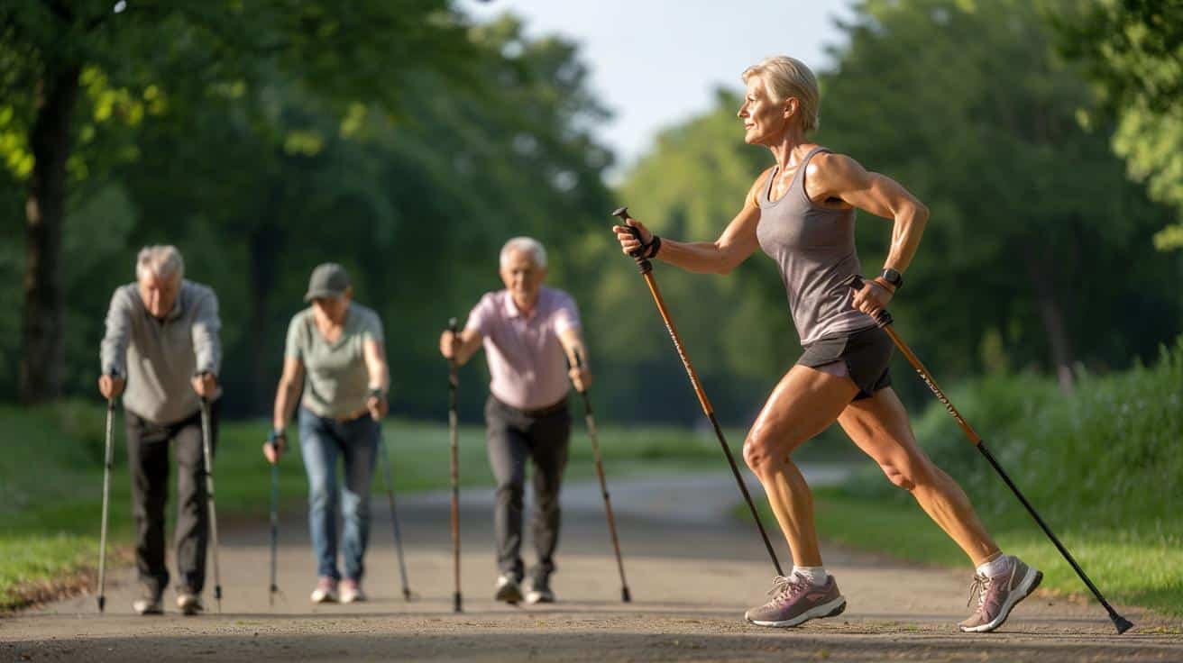 Nordic walking: dlaczego większość ludzi używa kijków źle?