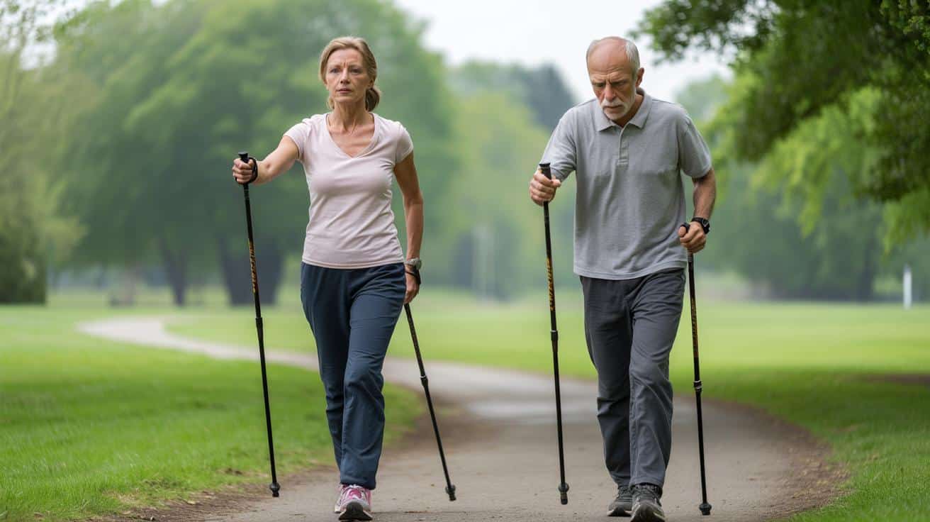 Nordic walking: najczęstsze błędy, przez które tracisz efekty