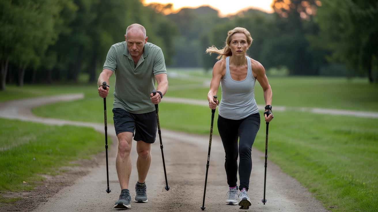Nordic walking: najczęstsze błędy, przez które tracisz efekty