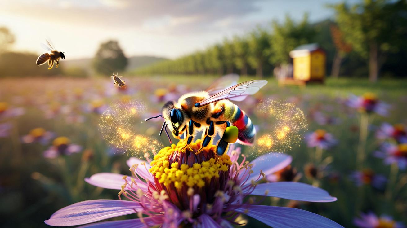 Nowa broń w walce o pszczoły: zaskakująca moc pyłku kwiatowego