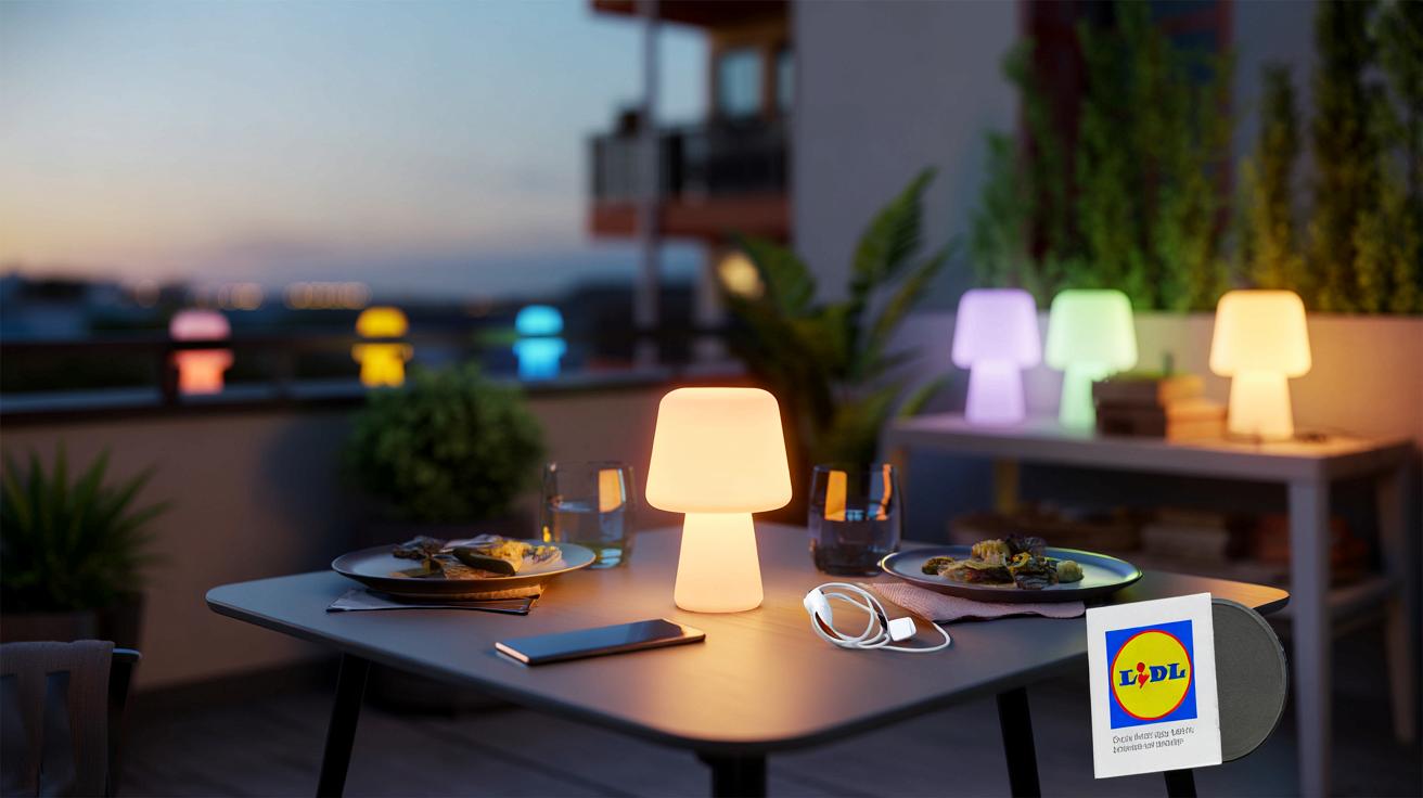 Nowa lampka LED z Lidla za grosze. Bez kabli, idealna na balkon i taras