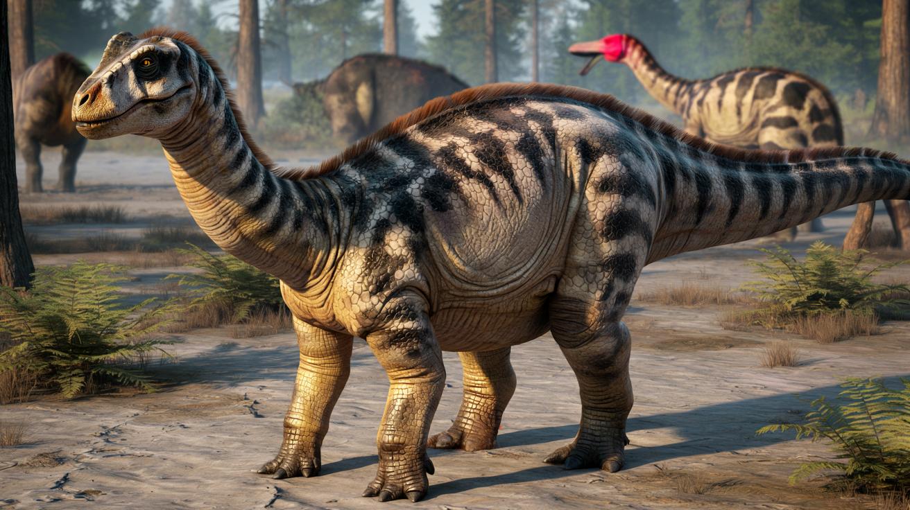 Nowe badania skóry diplodoka: jurajskie giganty mogły być zaskakująco kolorowe