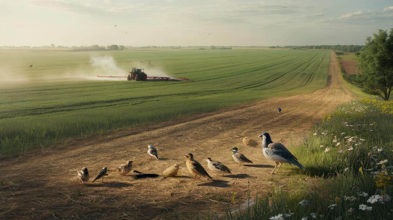 Nowe badanie: intensywne rolnictwo przyspiesza znikanie ptaków z krajobrazu