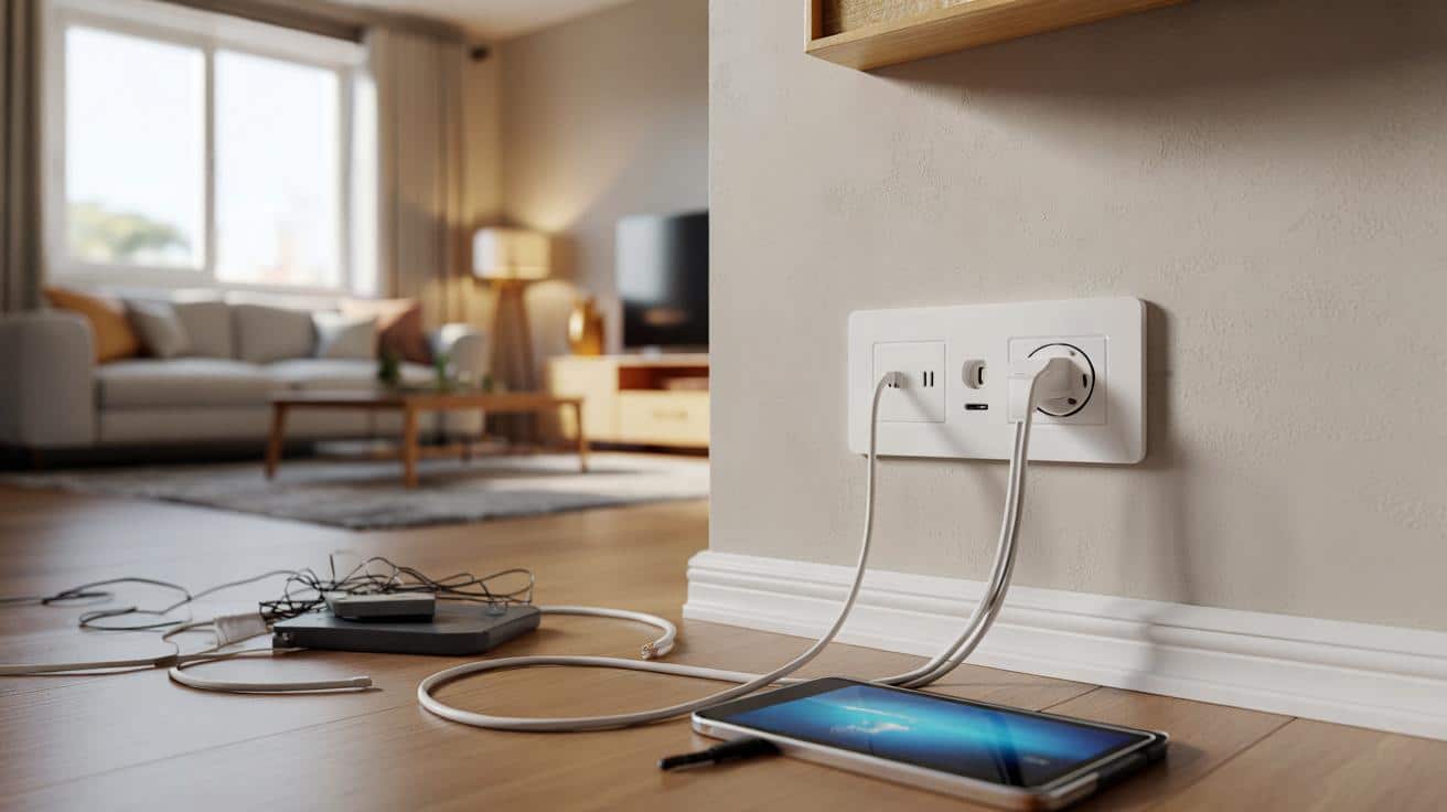 Nowe gniazdko bez kucia ścian: szybki sposób na więcej kontaktów