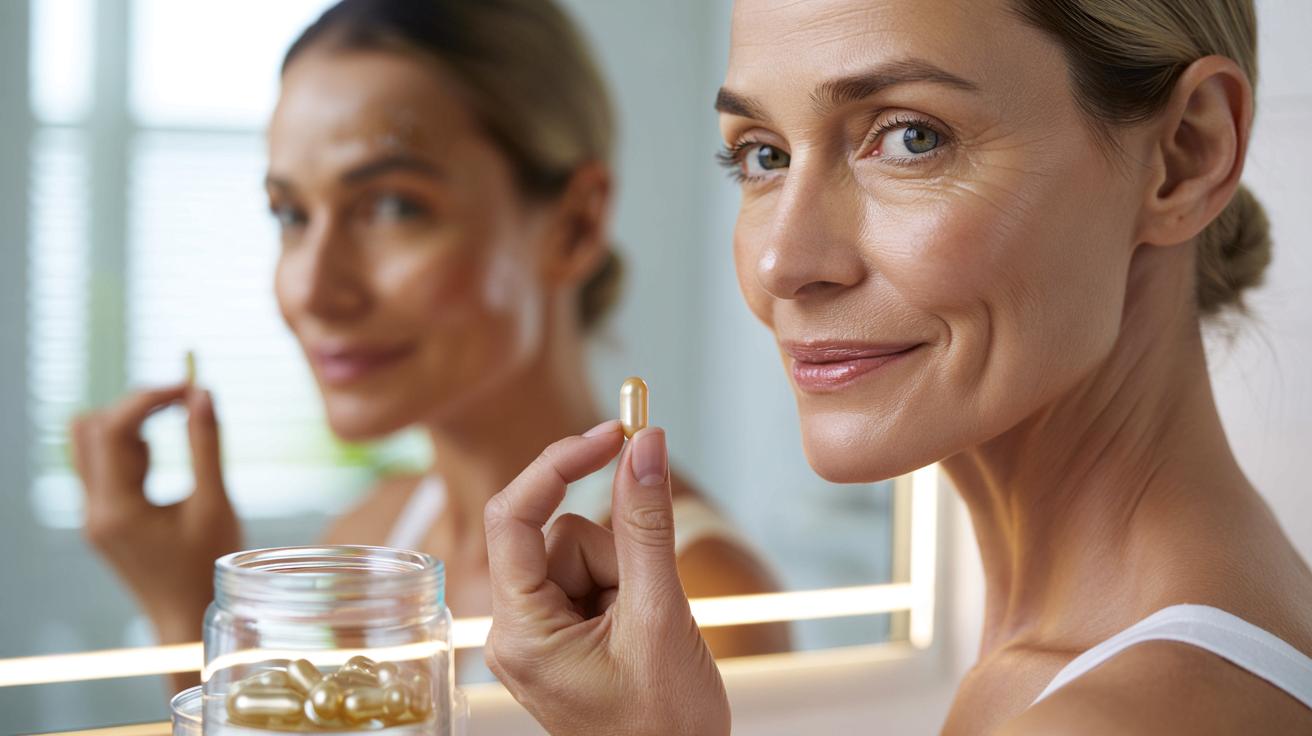 Nowe kapsułki z kolagenem zamiast kremu: zmarszczki płytsze już po kilku tygodniach?