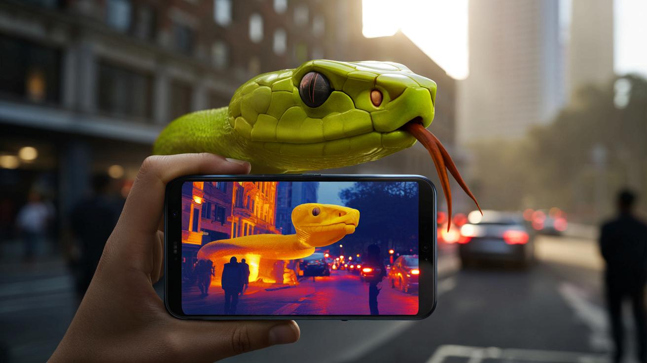 Nowe smartfony zobaczą ciepło jak wąż: przełomowy sensor 4K bez chłodzenia