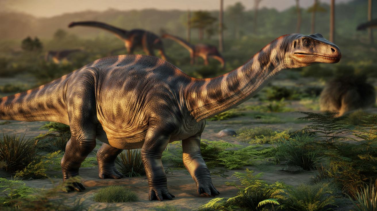 Nowe spojrzenie na dinozaury: diplodok mógł mieć zaskakująco barwną skórę