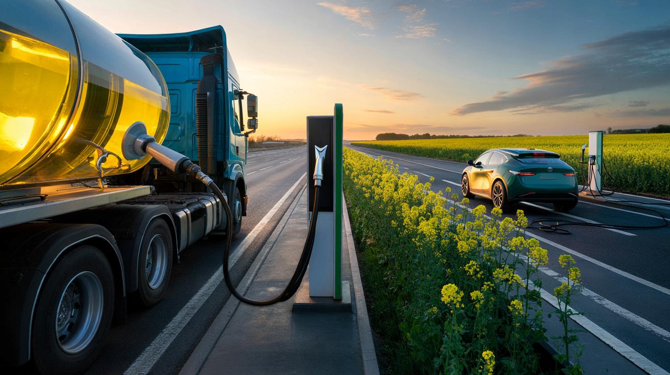 Nowy diesel na olej rzepakowy: przełom czy gwóźdź do trumny aut elektrycznych?