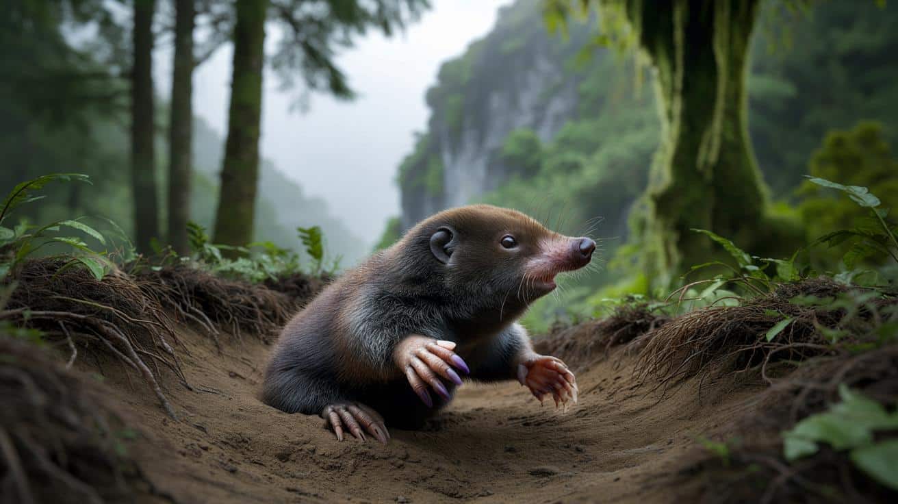 Nowy gatunek kreta w górach Wietnamu. Naukowcy zaskoczeni jego ogonem