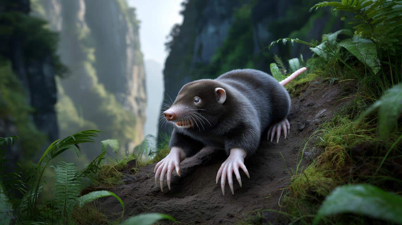 Nowy gatunek kreta w Wietnamie. Ukrywał się na jednym zboczu góry