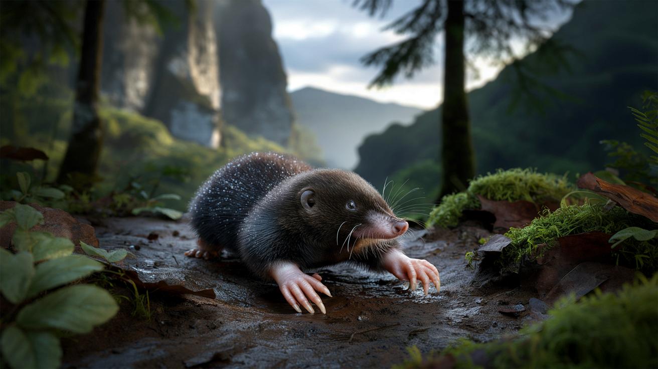 Nowy gatunek kreta w wietnamskich górach. Naukowcy zaskoczeni jego ogonem