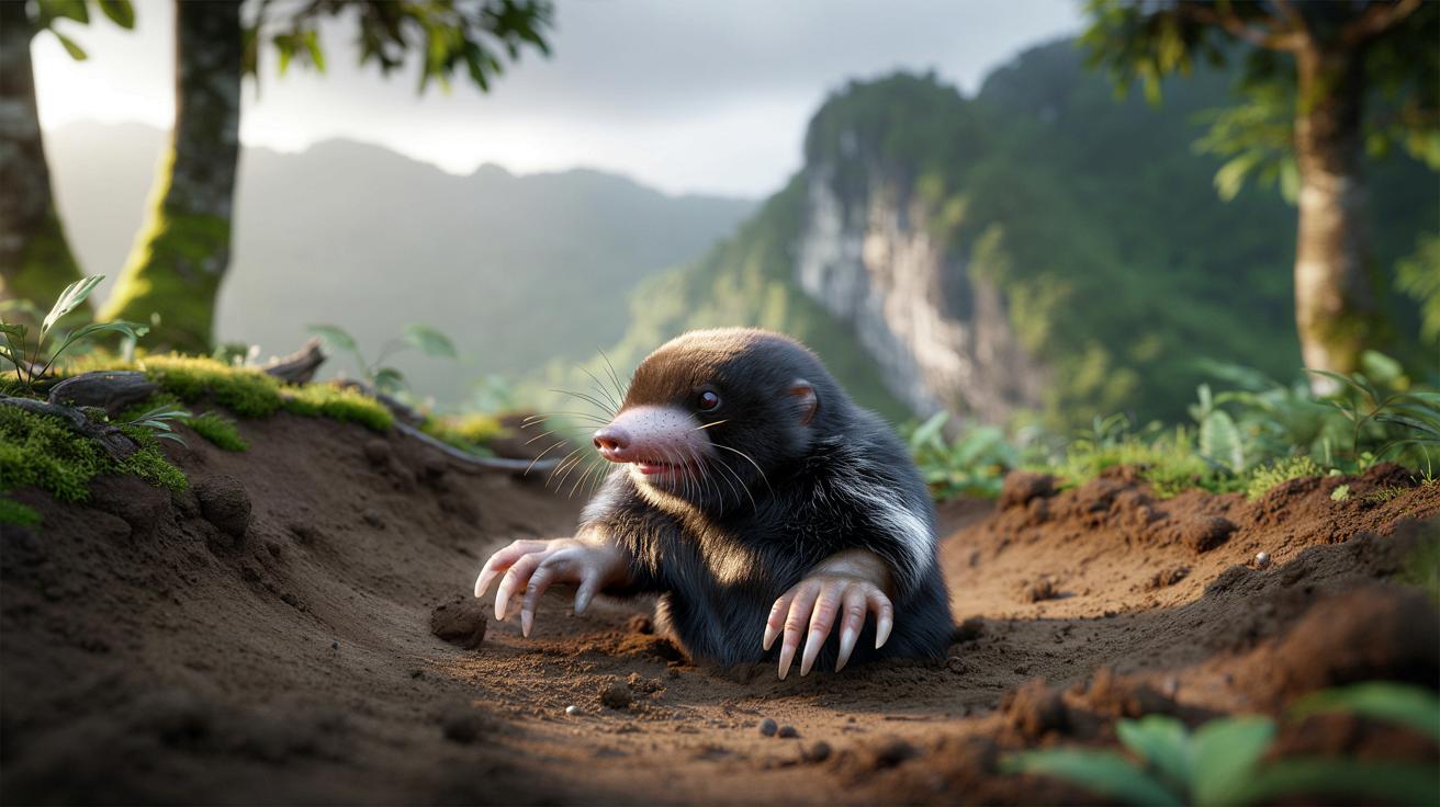 Nowy gatunek kreta w górach Wietnamu zaskoczył naukowców