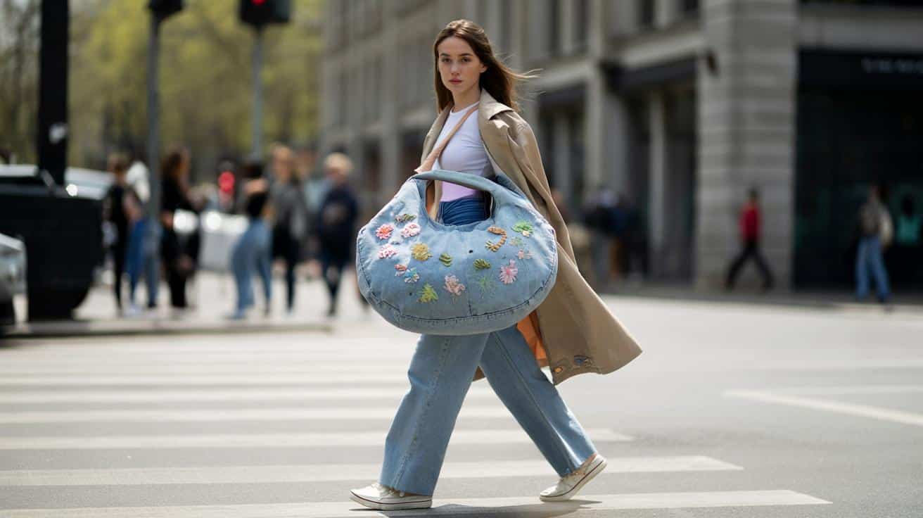 Nowy hit wiosny 2026: haftowana torba Promod zamiast nerki Uniqlo