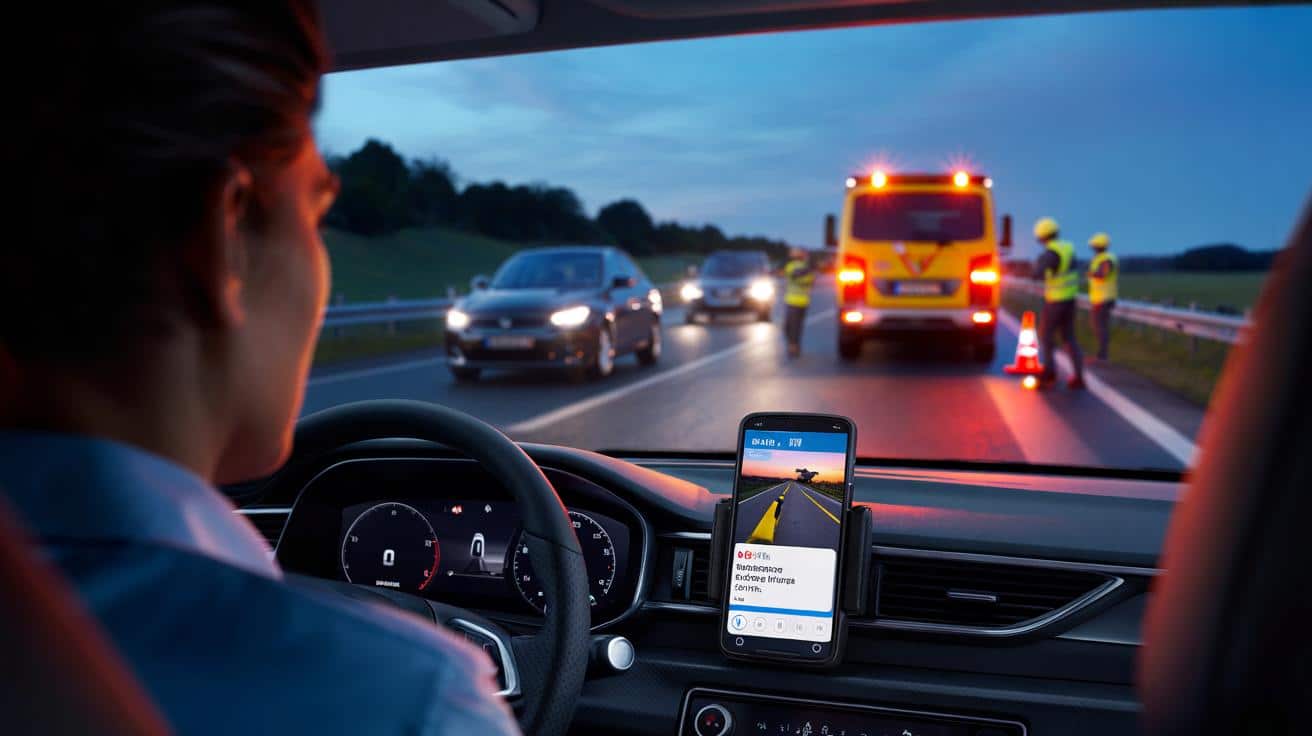 Nowy komunikat w Waze. Aplikacja uprzedzi o służbach przy drodze