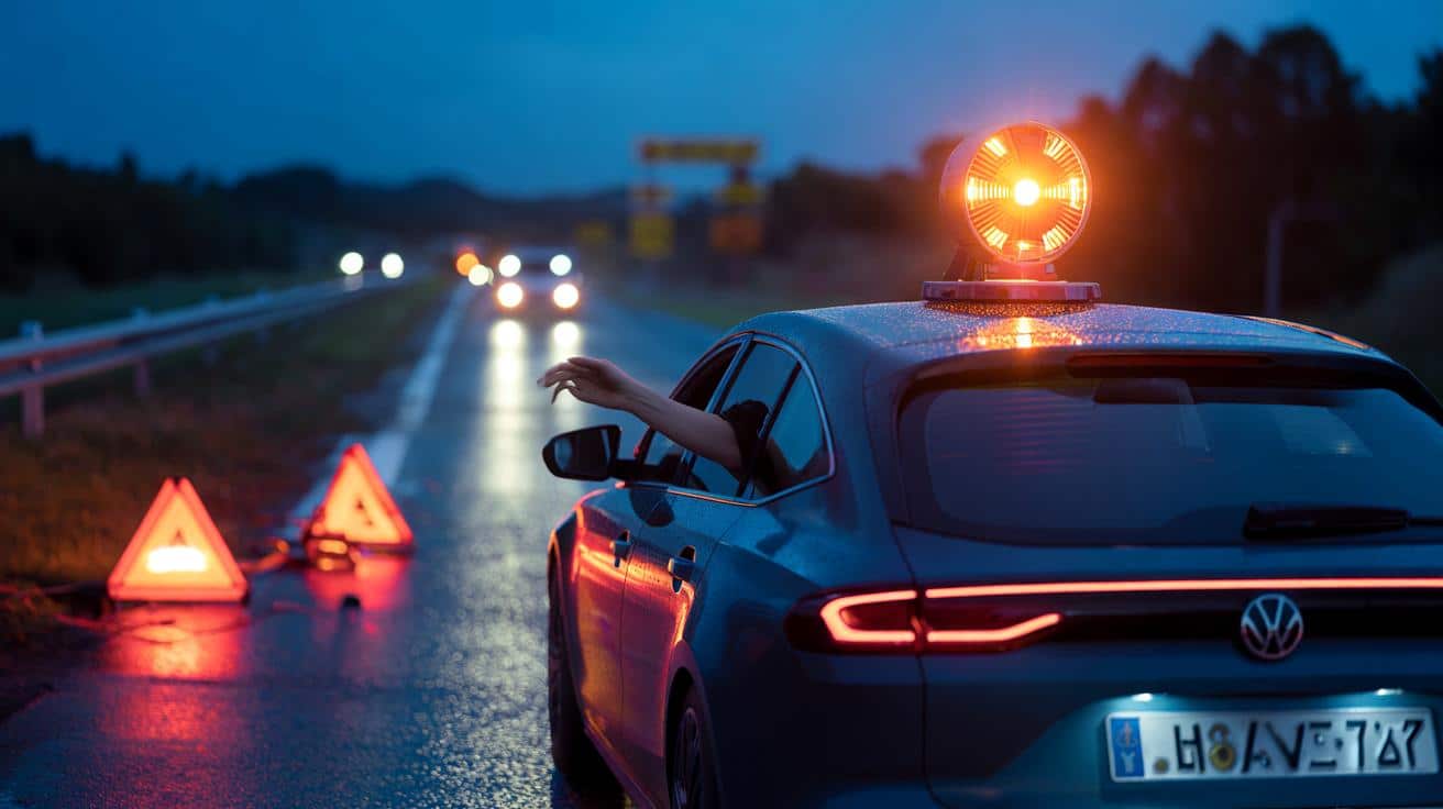 Nowy obowiązkowy gadżet w autach: klasyczny trójkąt ostrzegawczy odchodzi do lamusa