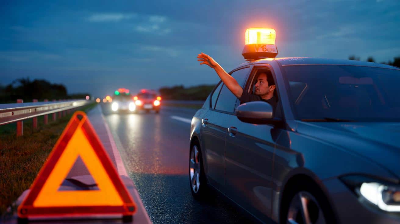 Nowy obowiązkowy gadżet w autach: koniec z trójkątem ostrzegawczym