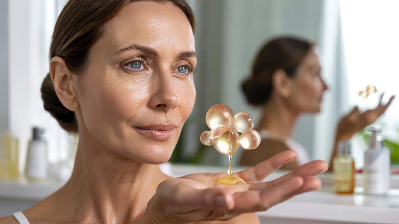 Nowy rytuał z kapsułkami kolagenowymi: pożegnaj głębokie zmarszczki