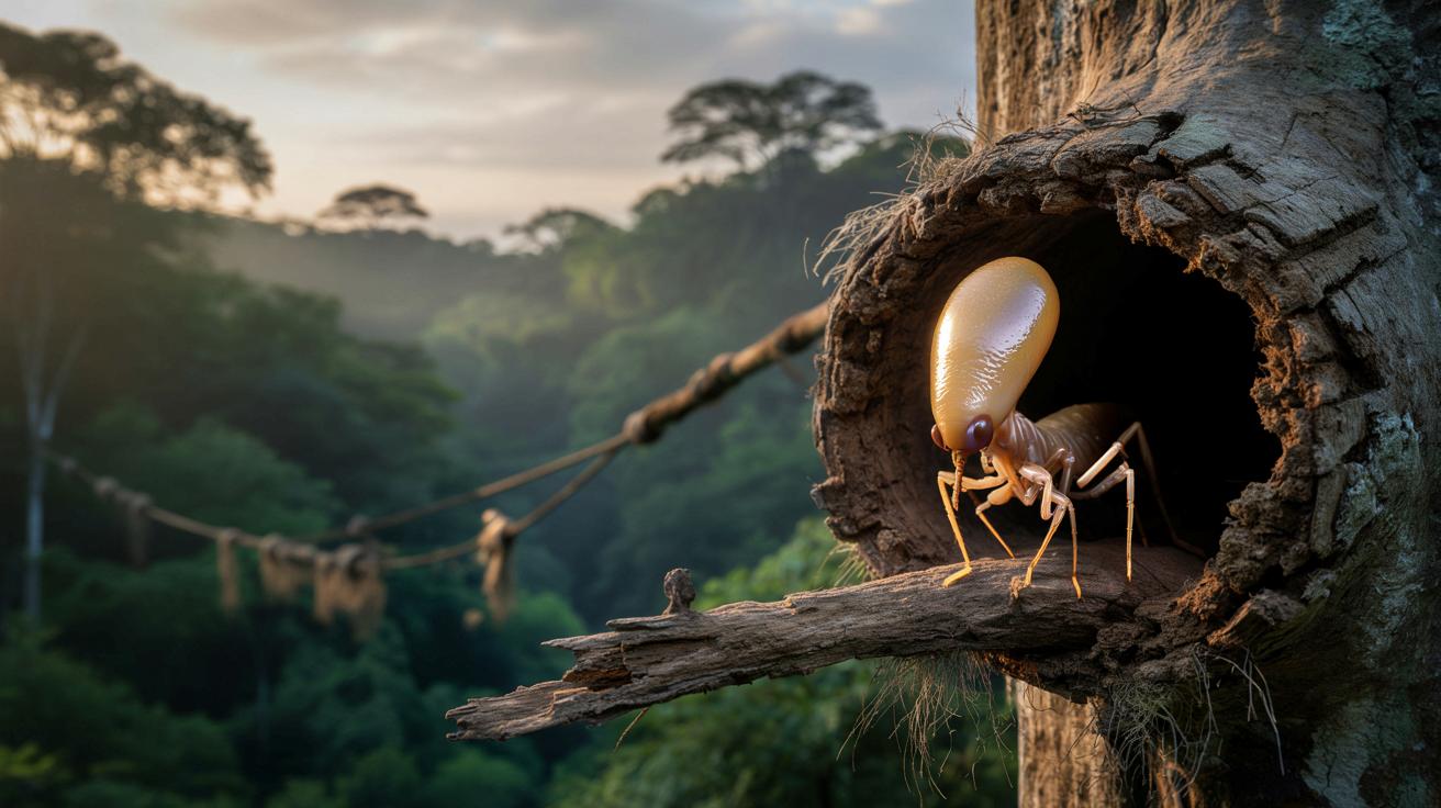 Nowy „termity wieloryb” w koronach drzew Amazonii zaskakuje naukowców