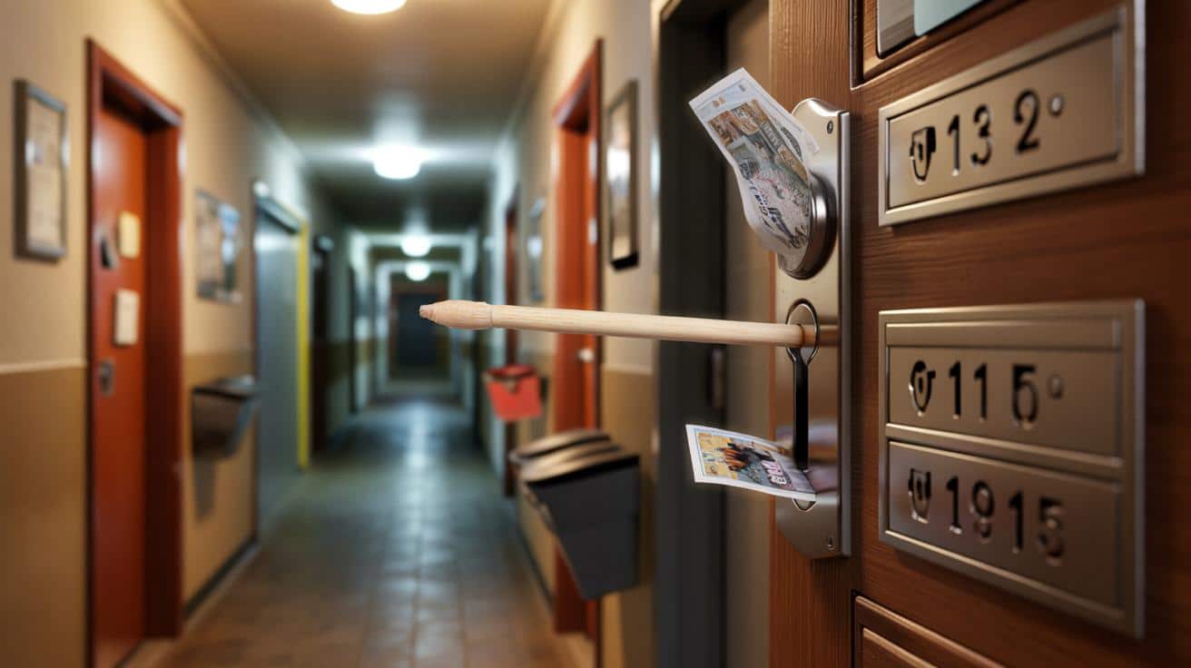 Nowy trik złodziei: zwykła wykałaczka w zamku zdradza puste mieszkania