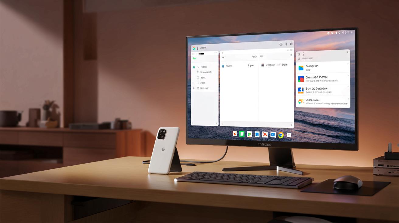 Nowy tryb biurkowy Androida: zamień Pixel 8 w pełnoprawny komputer