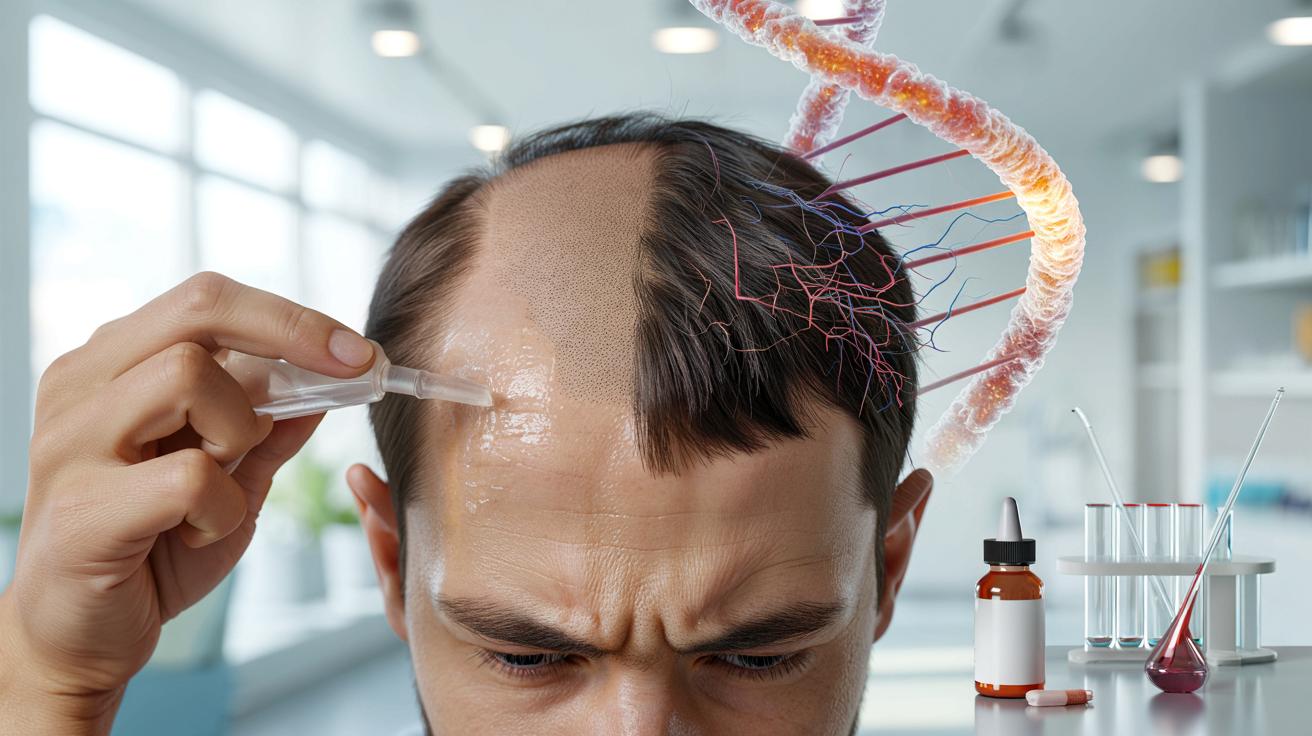 Nowy żel z „cukrem DNA” przyspiesza porost włosów szybciej niż Rogaine?