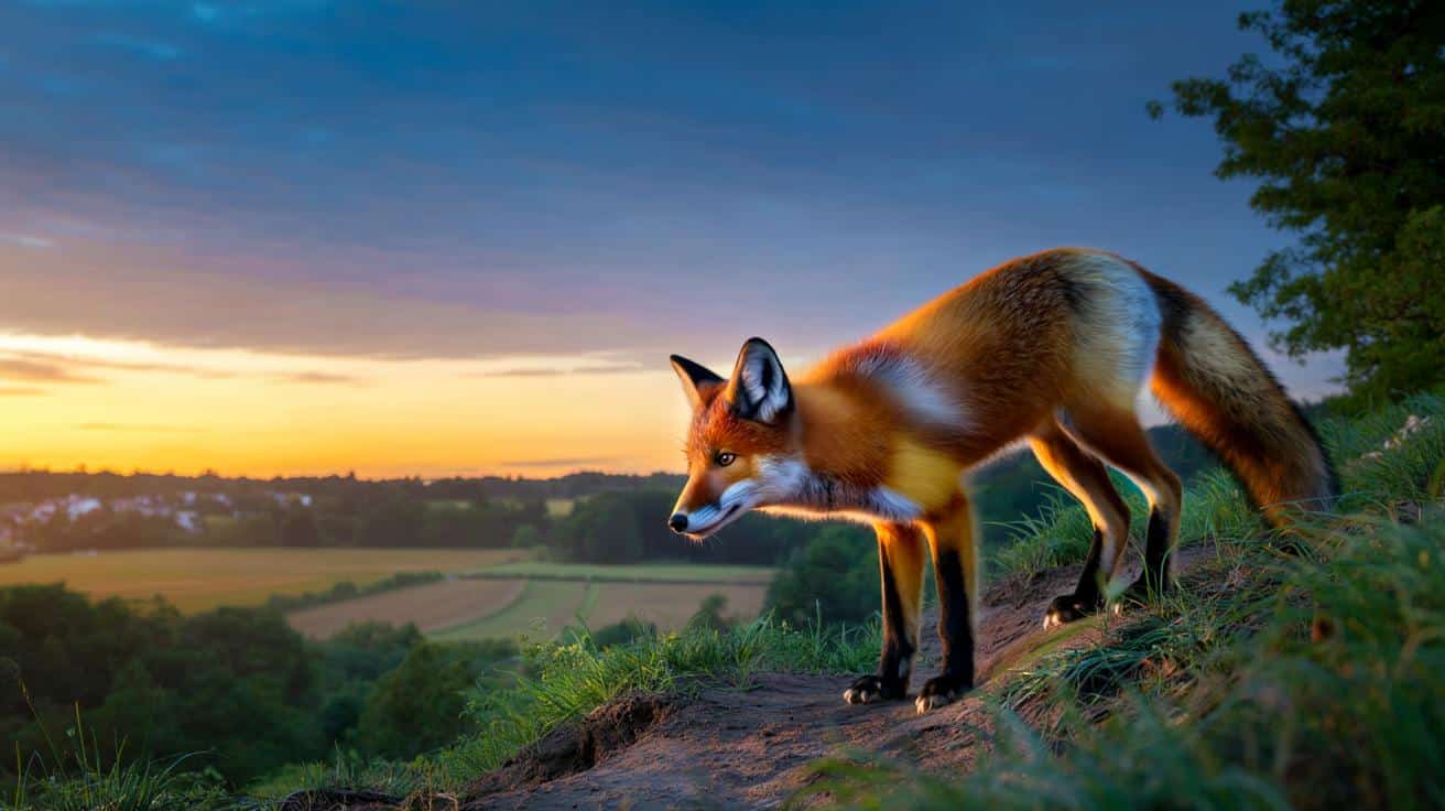 O tej porze lis wychodzi z kryjówki. Tego momentu nie wolno przegapić