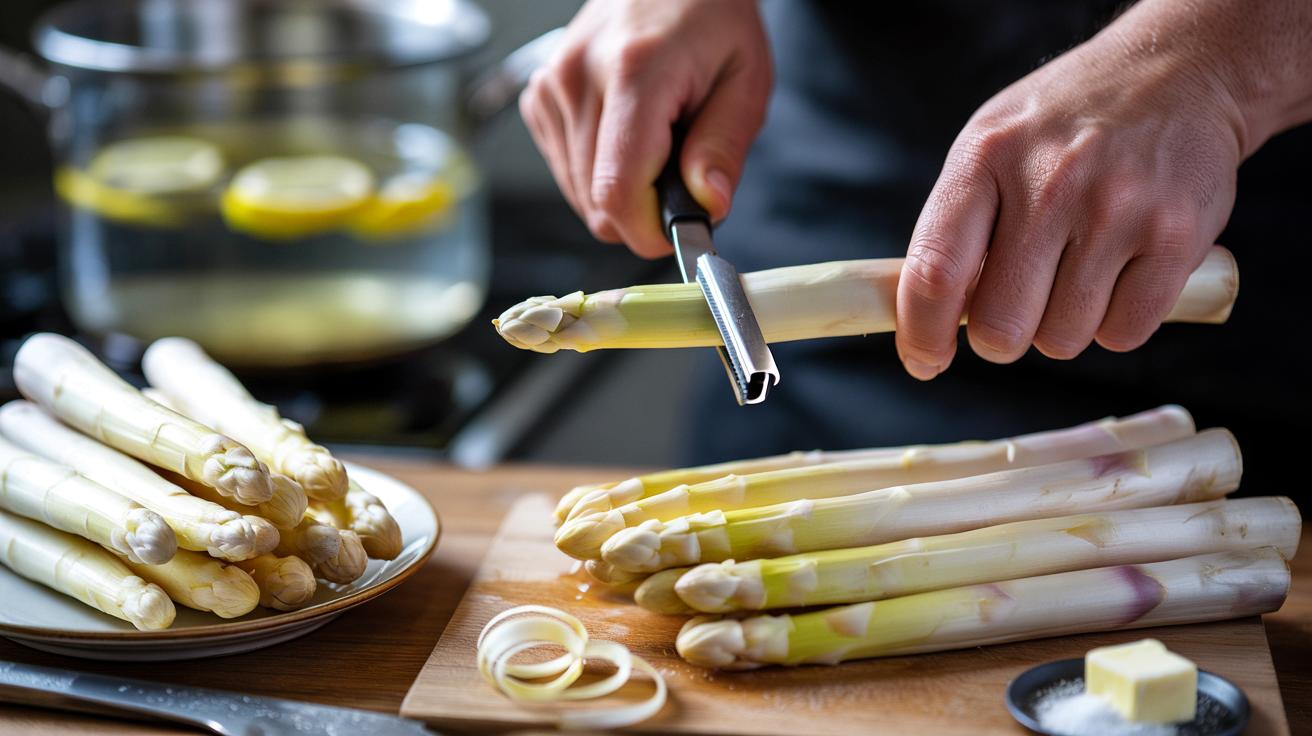 Obierasz szparagi w tę stronę? Przez ten błąd wychodzą gorzkie