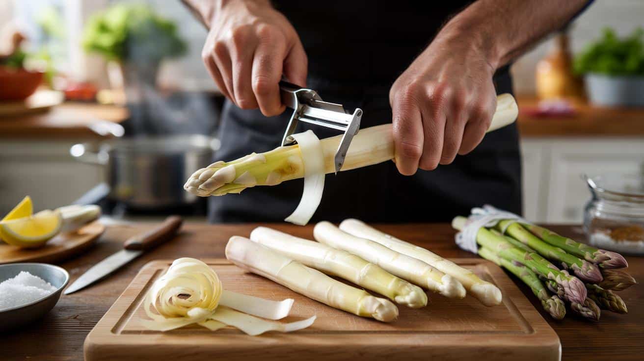 Obierasz szparagi w złą stronę? Przez ten błąd robią się gorzkie