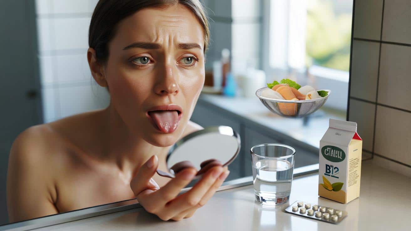 Ten objaw widoczny na języku może sygnalizować niedobór konkretnego składnika w diecie i warto go nie ignorować