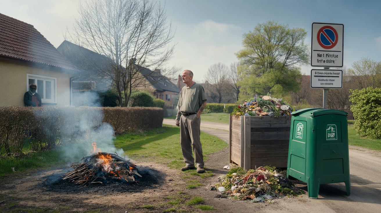 Od 1 kwietnia ogniska z liści pod lupą. Ta praca w ogrodzie znika z wielu gmin