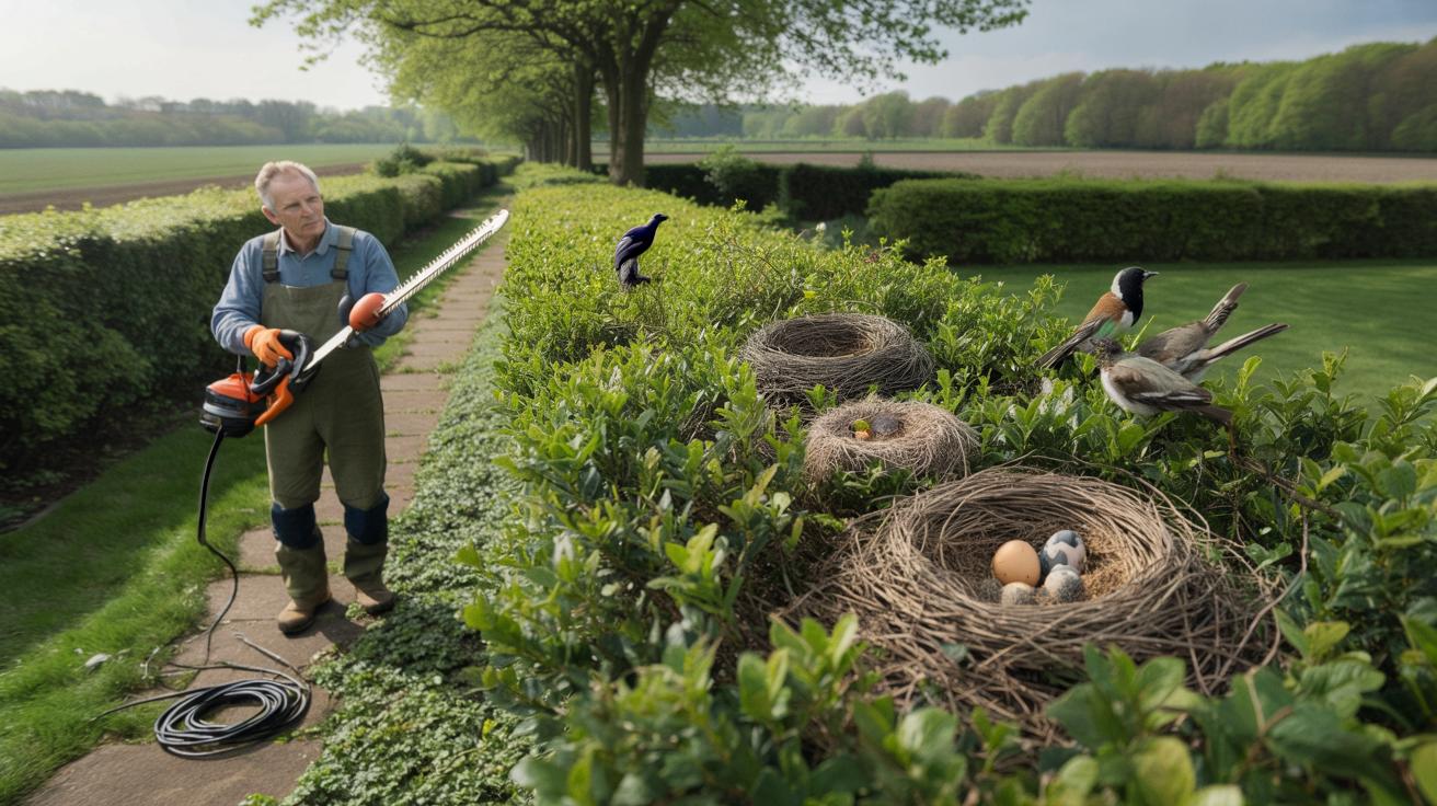 Od jutra zakaz cięcia żywopłotów. Co grozi za złamanie zasad?