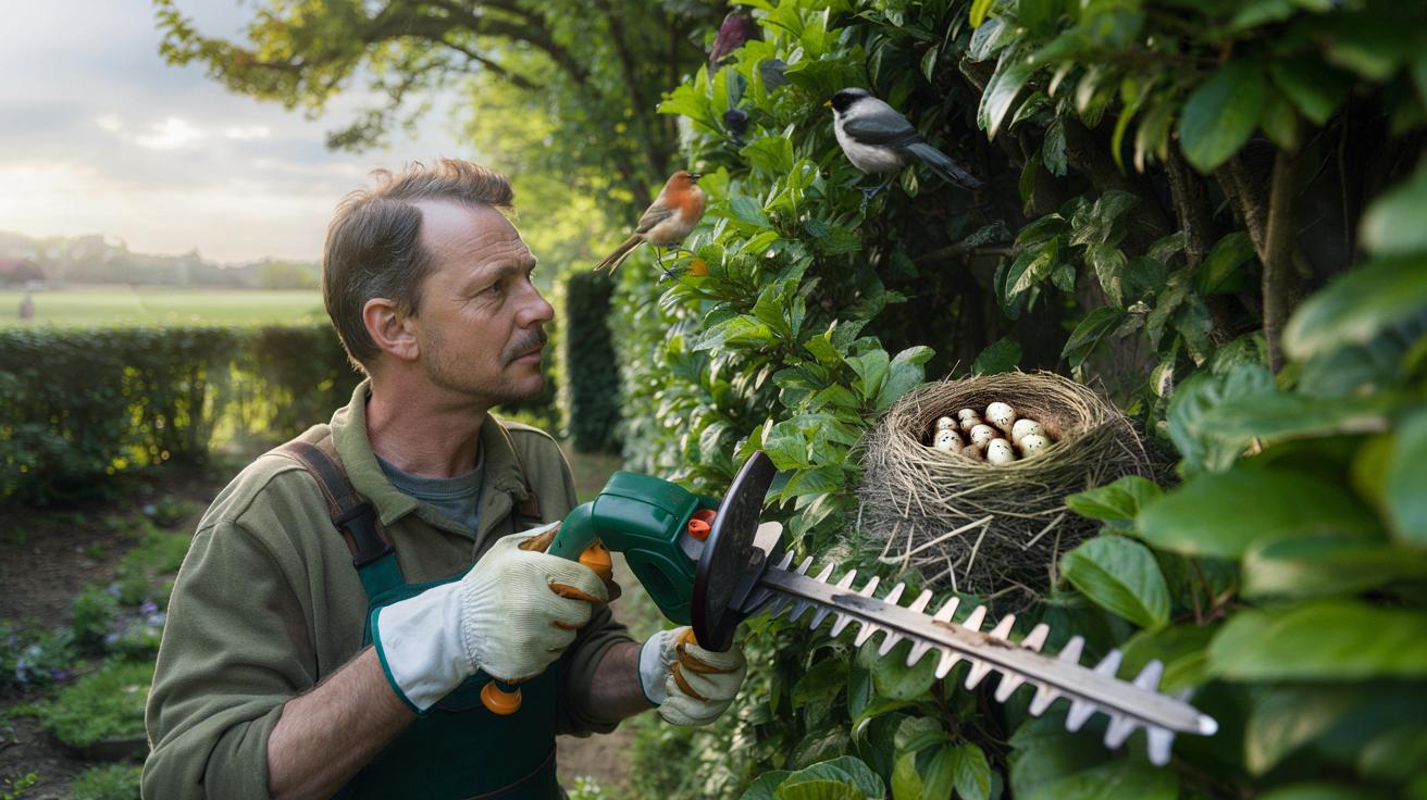 Od jutra zakaz cięcia żywopłotów: ogrodnicy muszą zmienić plany