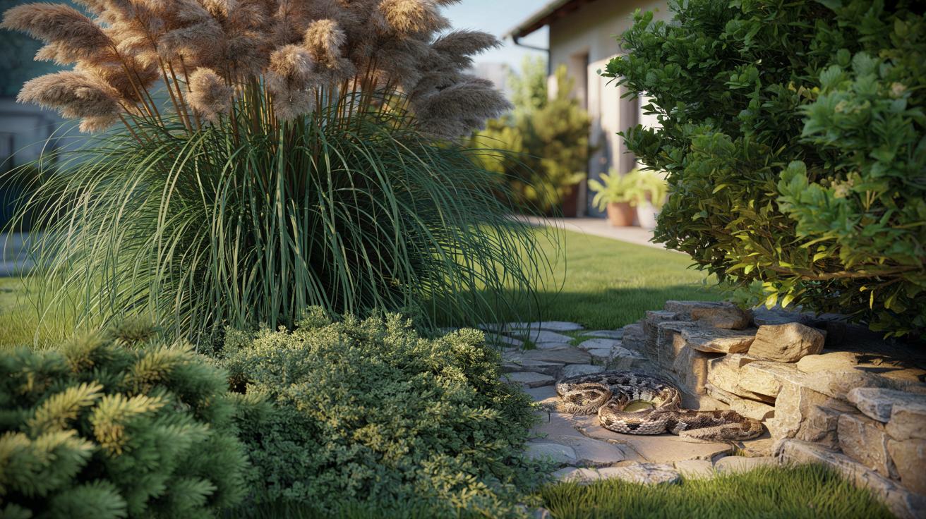 Od marca węże lubią te trzy rośliny w ogrodzie. Sprawdź, czy je masz