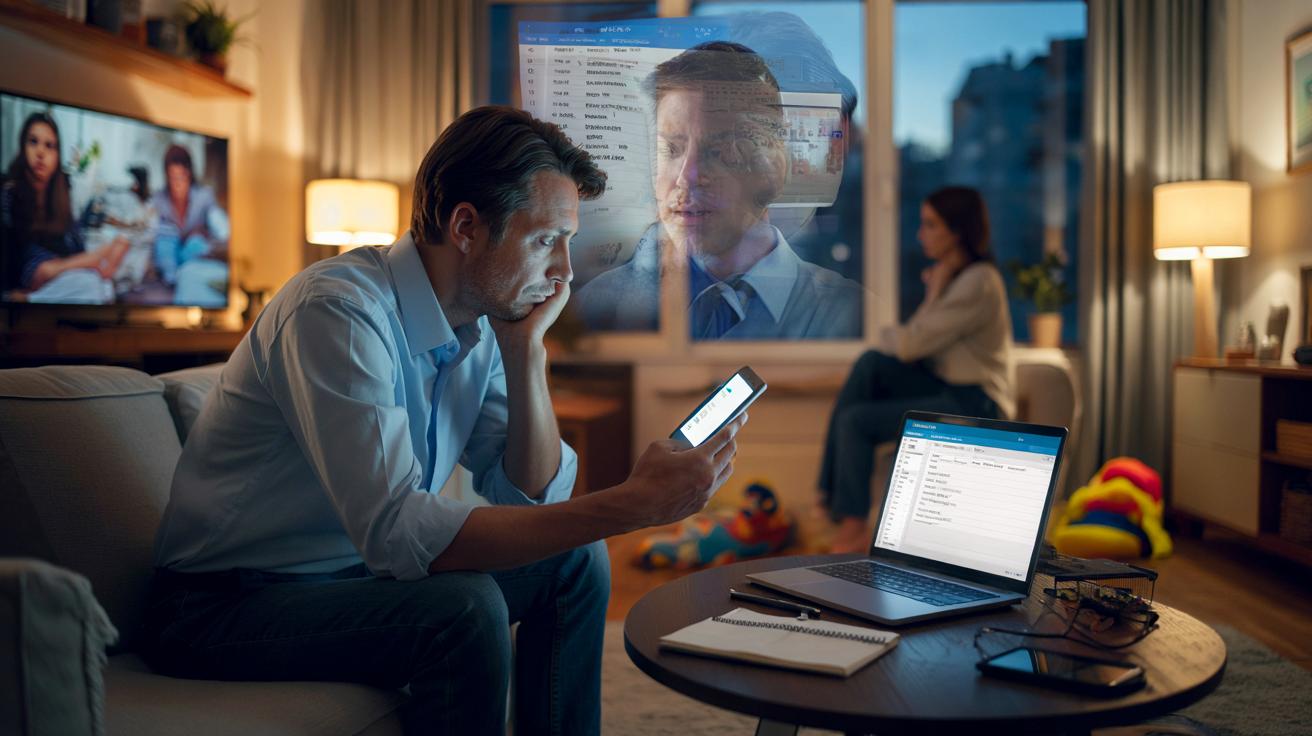 Odpowiadasz na służbowe maile o 22:00? Tak zaczyna się blurring