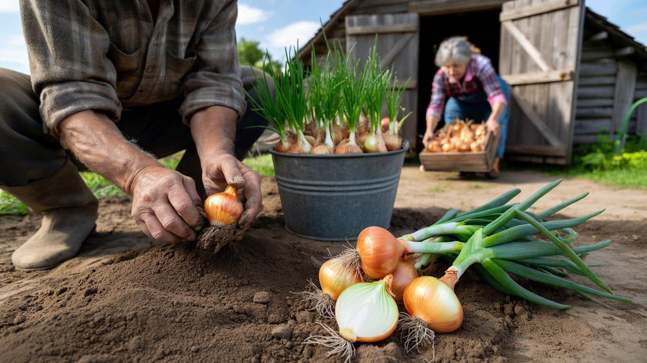 Ogrodnicy z Kujaw zdradzają, jak przygotować grządkę pod cebulę, by była słodka i delikatna, a nie ostra, i dlaczego klucz tkwi w składzie gleby, a nie w odmianie