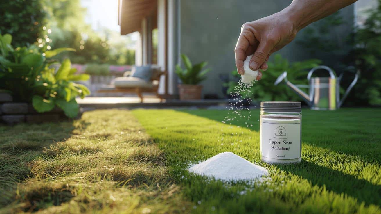 Ogrodnicy zachęcani do posypywania trawnika produktem do kąpieli za 1 euro, aby przyspieszyć wzrost trawy przed latem